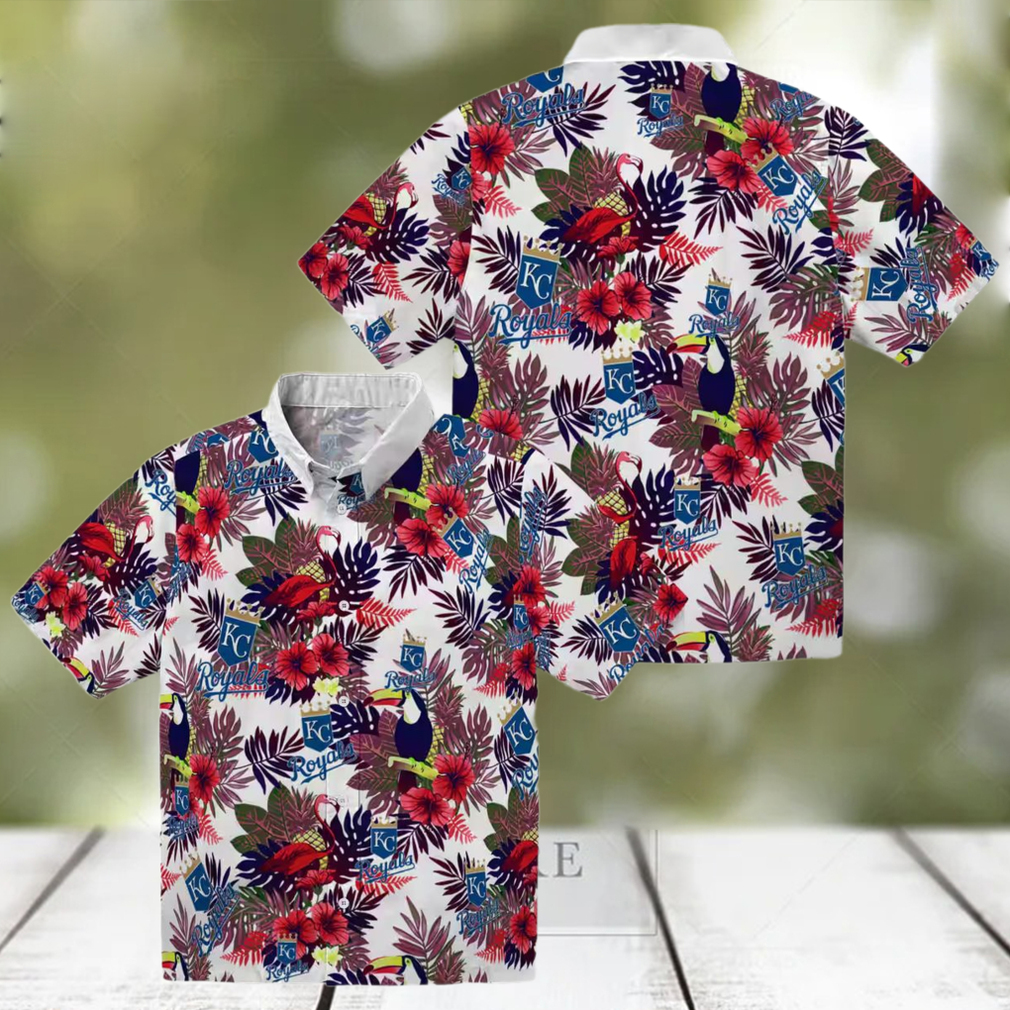 Kansas City Royals Tropical Toucan Hawaiian Shirt for Men & Women Kansas City Royals Tropical Toucan Hawaiian Shirt for Men & Women