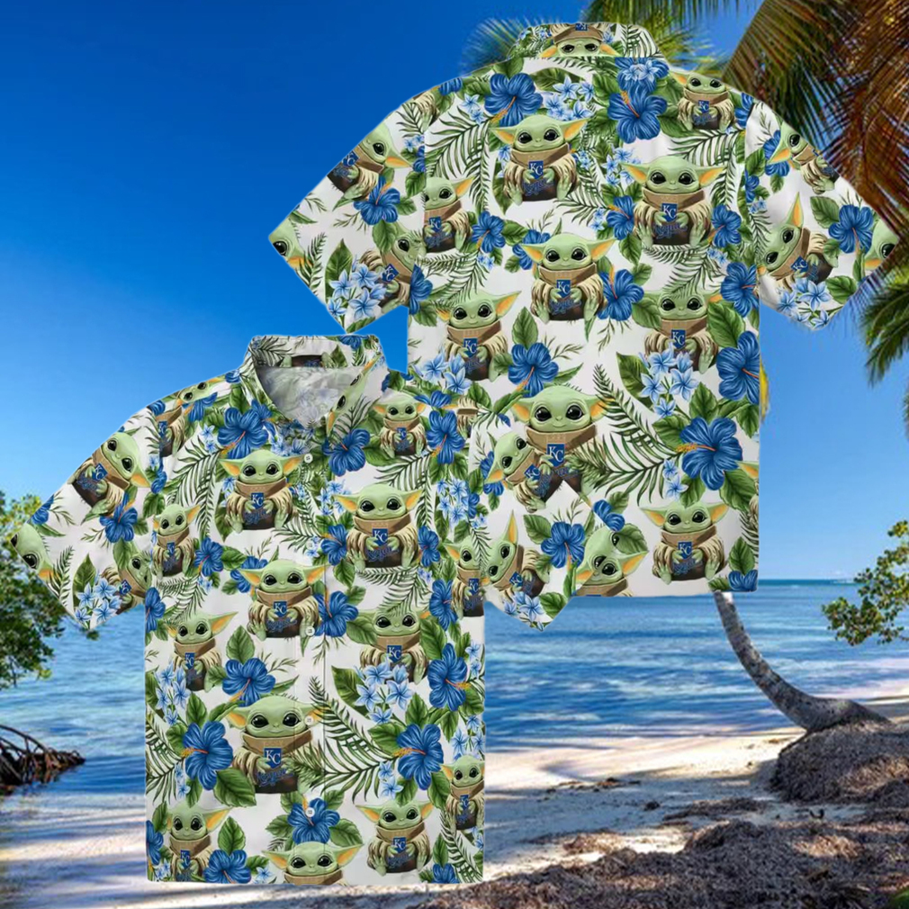 Kansas City Royals Yoda Green Hawaiian Shirt Summer Beach Aloha Style Kansas City Royals Yoda Green Hawaiian Shirt Summer Beach Aloha Style