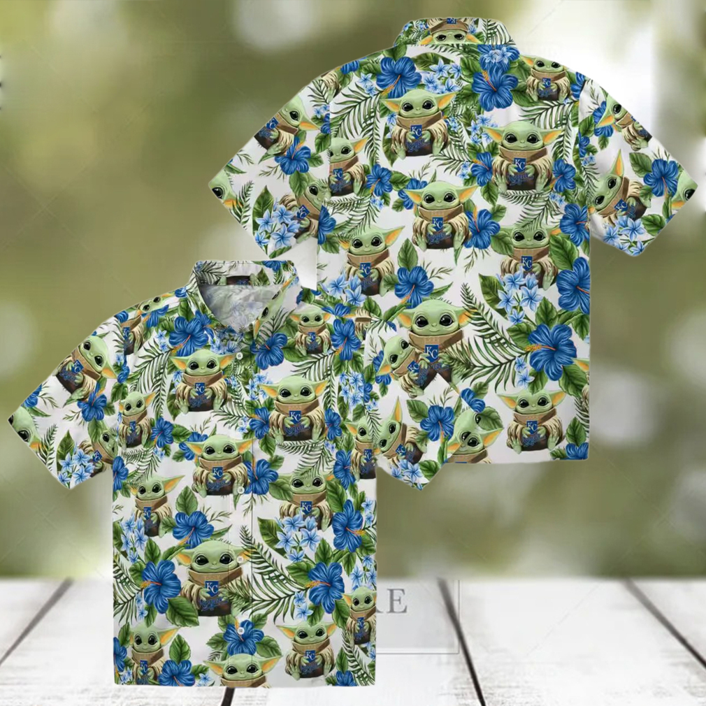 Kansas City Royals Yoda Green Hawaiian Shirt Summer Beach Aloha Style Kansas City Royals Yoda Green Hawaiian Shirt Summer Beach Aloha Style