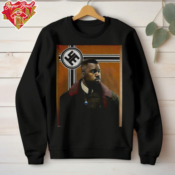 Kanye West meme Nazis parody parody symbol logo shirt