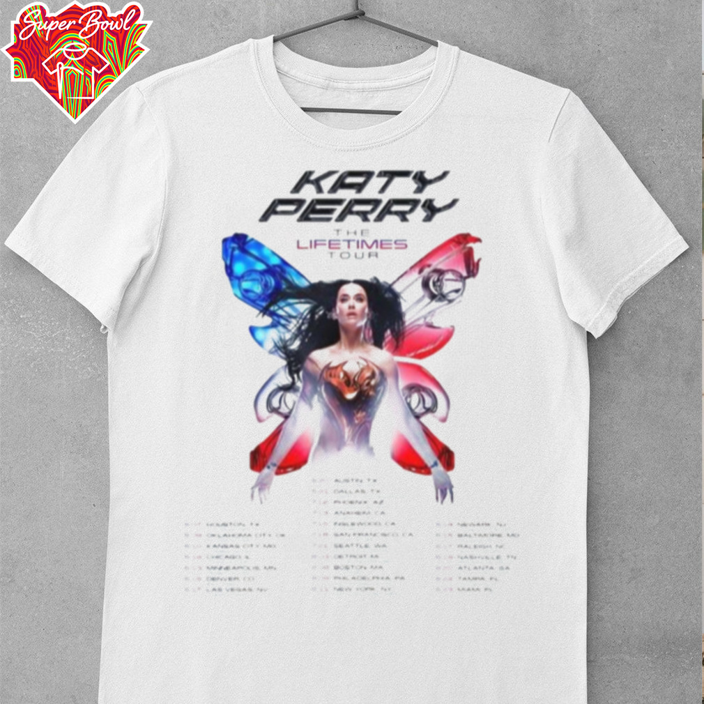 Katy Perry Lifetime Tour 2025 T Shirt Katy Perry Lifetime Tour 2025 T Shirt