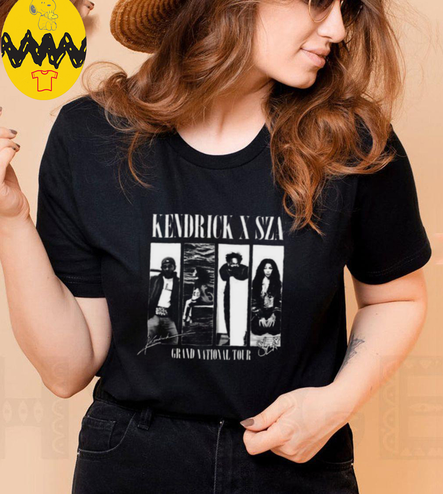 Kendrick Lamar and SZA Streetwear T Shirt Kendrick Lamar and SZA Streetwear T Shirt
