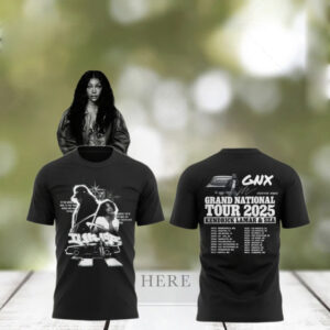 Kendrick Lamar x SZA Grand National Tour 2025 T Shirt