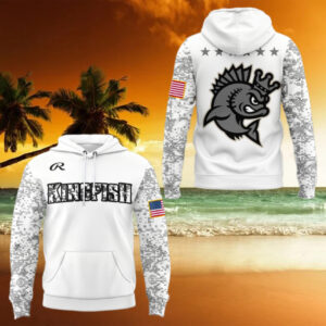 Kenosha Kingfish Military 2025 Special Hoodie