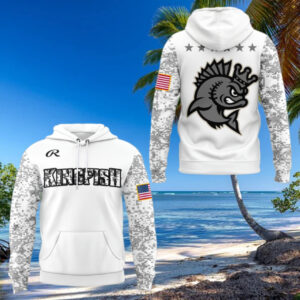 Kenosha Kingfish Military 2025 Special Hoodie