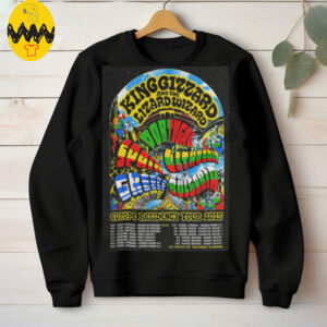 King Gizzard & The Lizard Wizard Europe Residency Tour 2025 Shirt