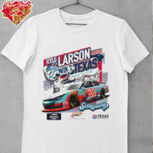 Kyle Larson Checkered Flag Sports 2025 Xfinity Series Andy’s Frozen Custard 300 Race Winner shirt