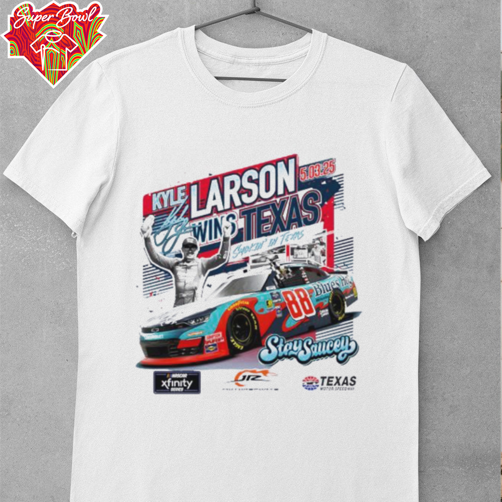 Kyle Larson Checkered Flag Sports 2025 Xfinity Series Andy’s Frozen Custard 300 Race Winner shirt Kyle Larson Checkered Flag Sports 2025 Xfinity Series Andy’s Frozen Custard 300 Race Winner shirt