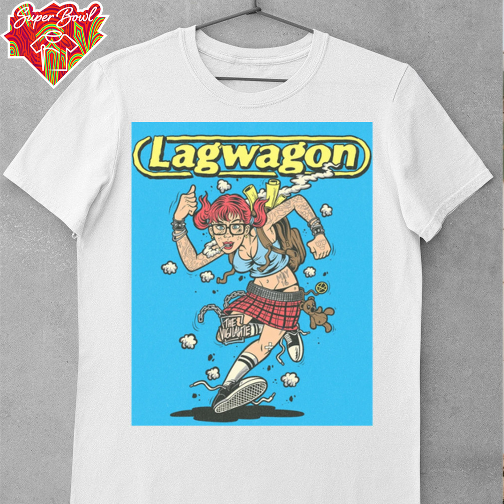 Lagwagon The Vigilante Album Art T Shirt for Music Fans