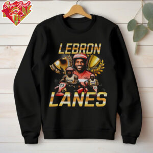 Lebron James Lakers 23 Racing Lebron Lanes shirt