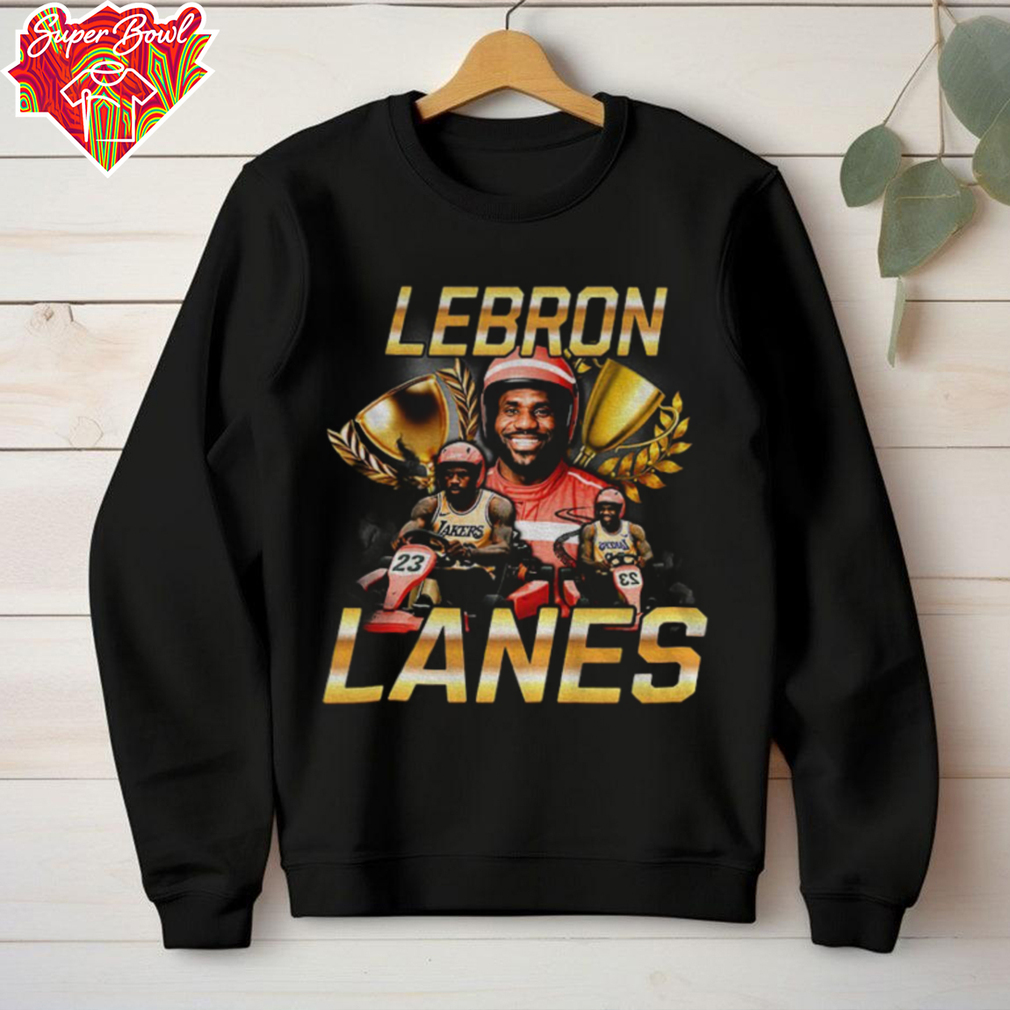 Lebron James Lakers 23 Racing Lebron Lanes shirt Lebron James Lakers 23 Racing Lebron Lanes shirt