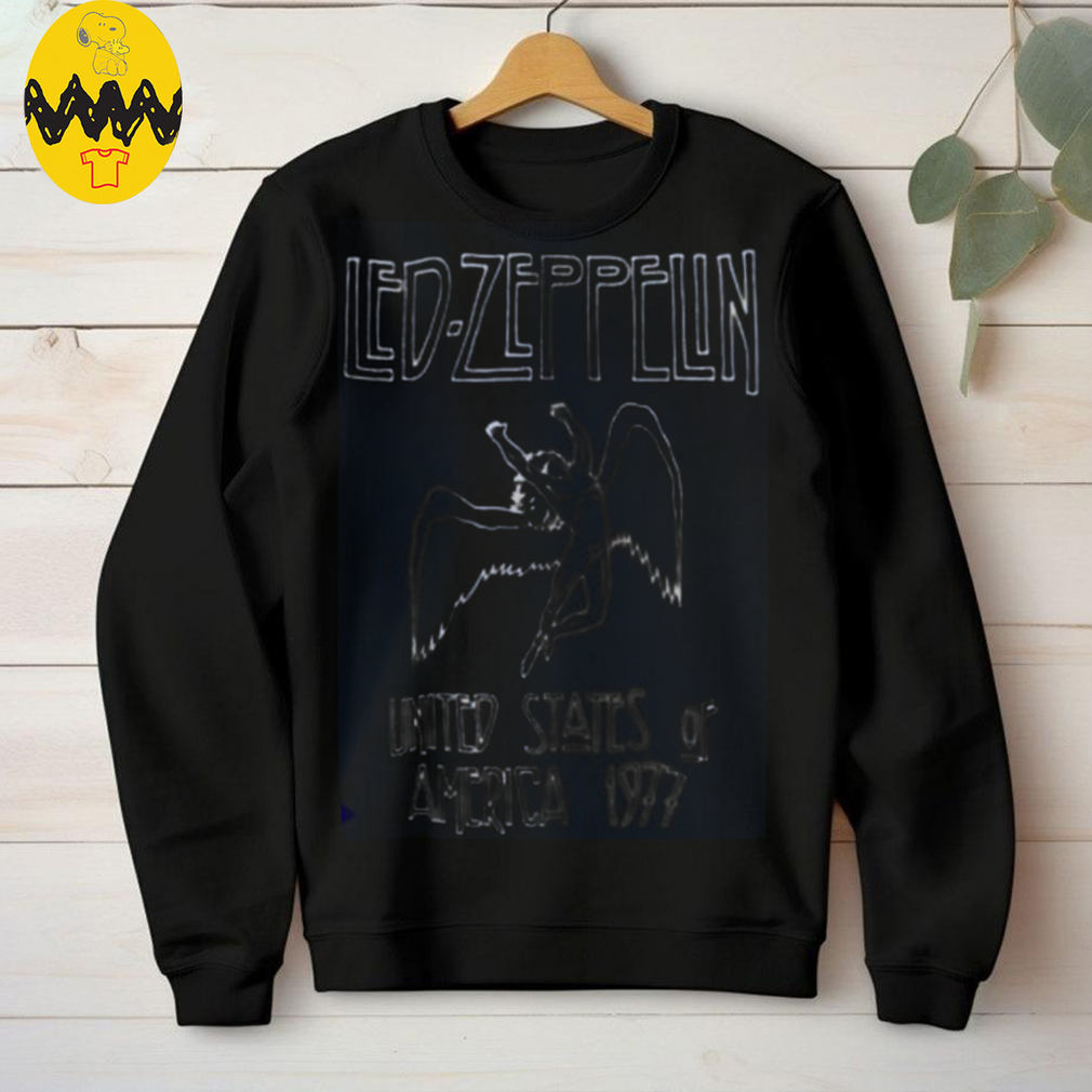Led Zeppelin 1977 Vintage Rock Band T Shirt Led Zeppelin 1977 Vintage Rock Band T Shirt