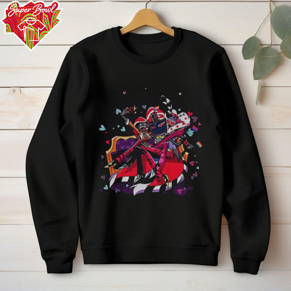 Lesbian Velvette Confirmed Hazbin graphic shirt Lesbian Velvette Confirmed Hazbin graphic shirt