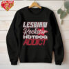 Lesbian rockstar hotdog addict shirt