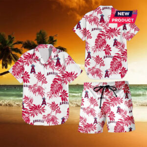 Los Angeles Angels Beach Outfit Hawaiian Shirt
