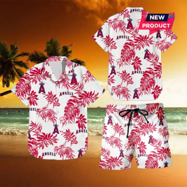 Los Angeles Angels Beach Outfit Hawaiian Shirt
