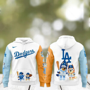 Los Angeles Dodgers Bluey and Bingo For Fans Beautiful Hoodie