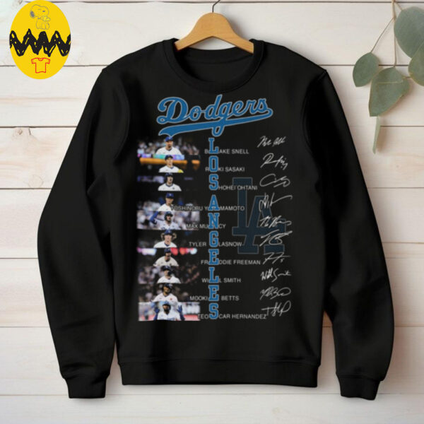 Los Angeles Dodgers Signature Thank You For The Memories Unisex T Shirt