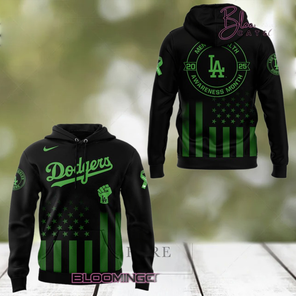 Los Angeles Dodgers x Mental Health Awareness Month 2025 Hoodie Los Angeles Dodgers x Mental Health Awareness Month 2025 Hoodie