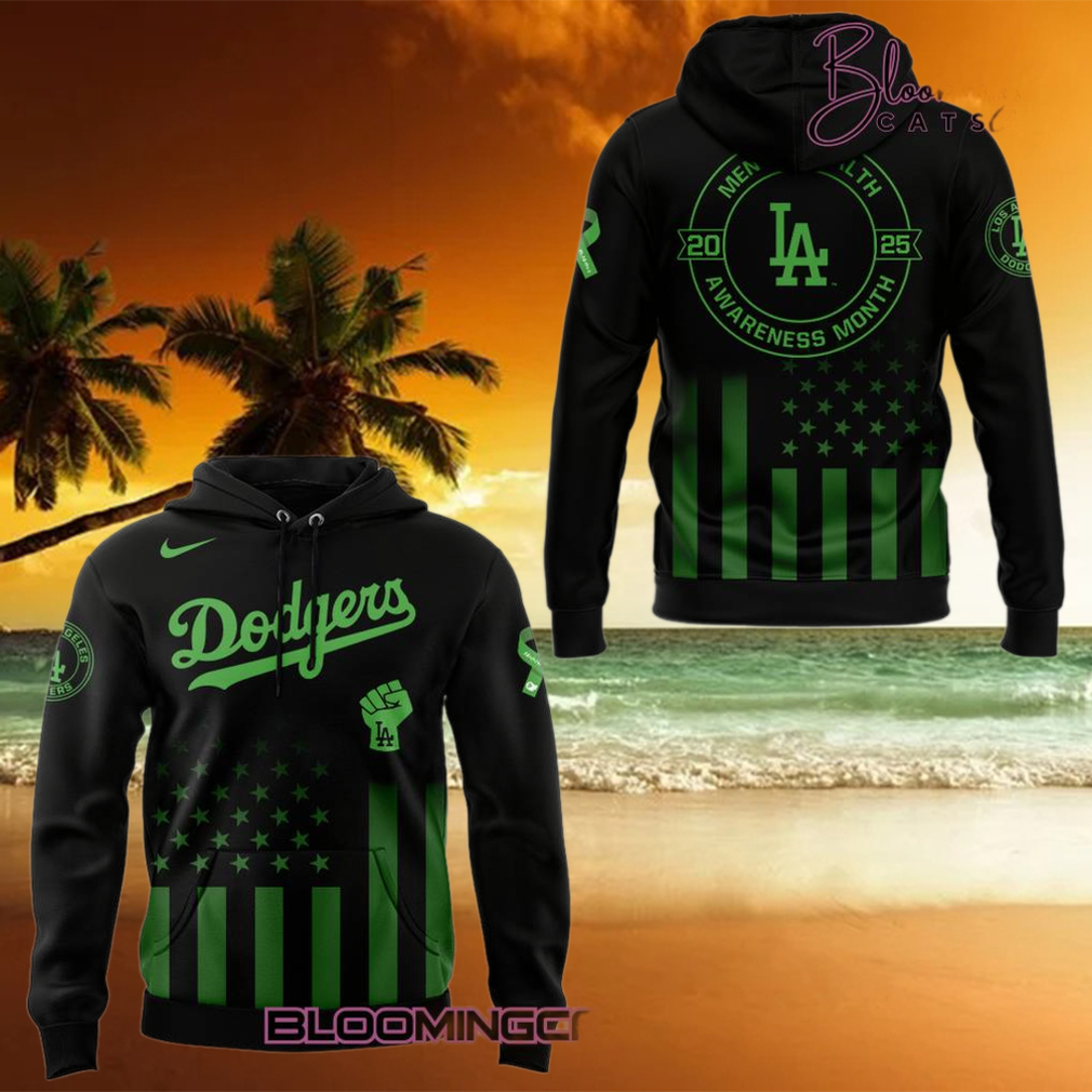 Los Angeles Dodgers x Mental Health Awareness Month 2025 Hoodie Los Angeles Dodgers x Mental Health Awareness Month 2025 Hoodie