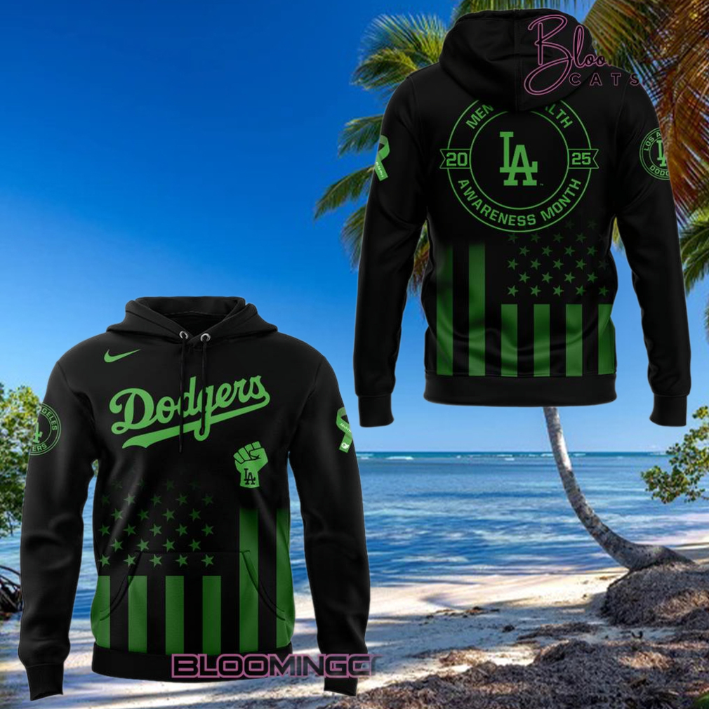 Los Angeles Dodgers x Mental Health Awareness Month 2025 Hoodie Los Angeles Dodgers x Mental Health Awareness Month 2025 Hoodie