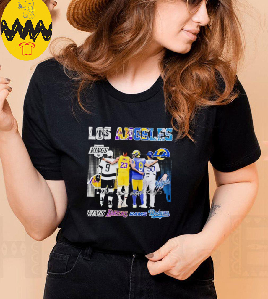 Los Angeles Fans Kings Lakers Rams Dodgers 2025 shirt Los Angeles Fans Kings Lakers Rams Dodgers 2025 shirt