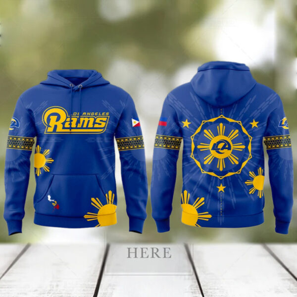 Los Angeles Rams Filipino Heritage Night 2025 Hoodie