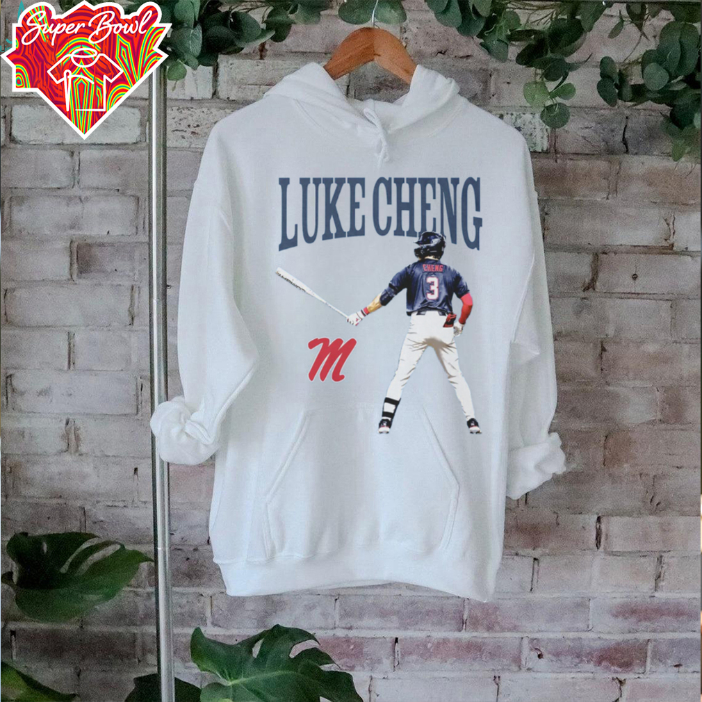 Luke Cheng Ole Miss Baseball T Shirt Luke Cheng Ole Miss Baseball T Shirt