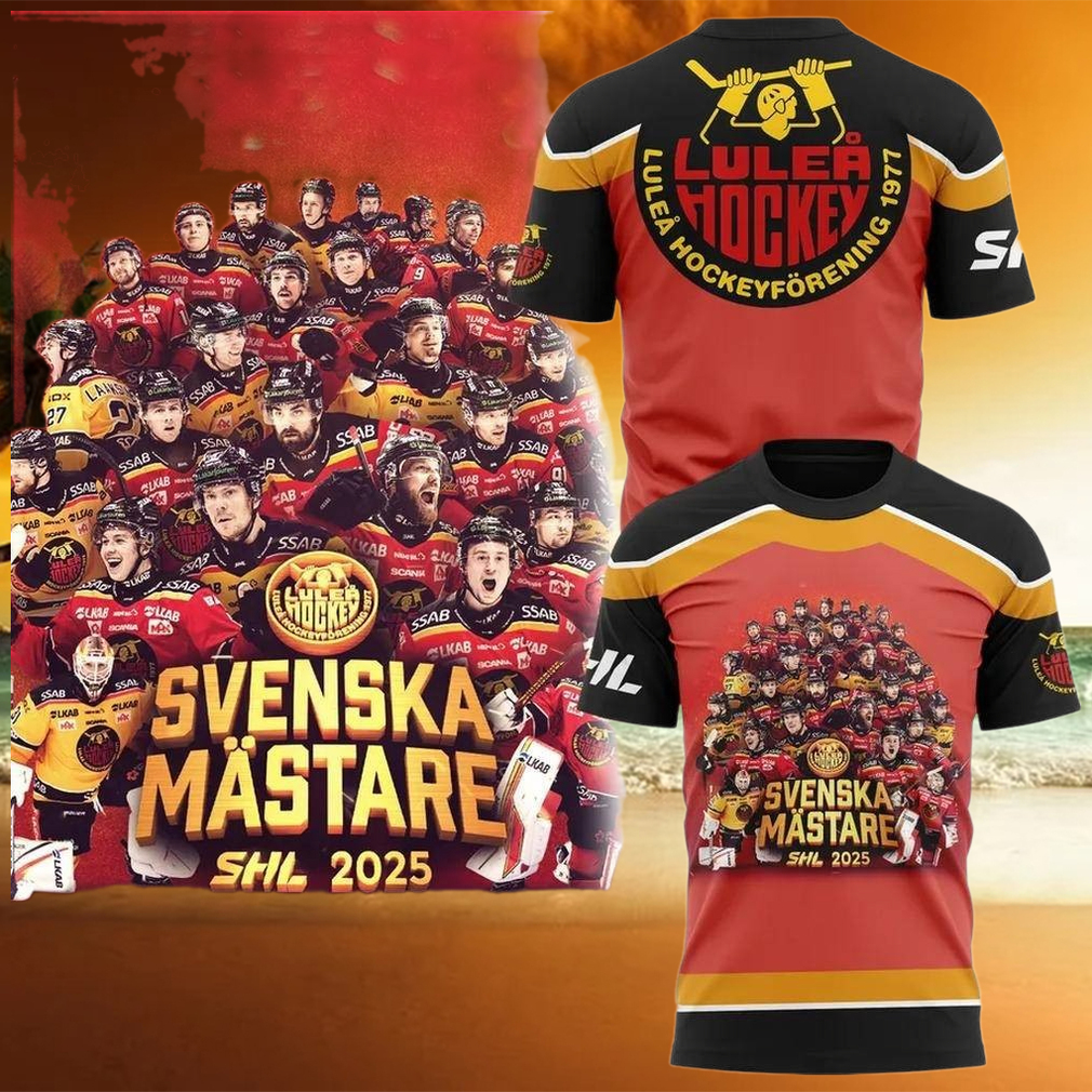Lulea HF Svenska Matare 2025 T Shirt Presents For Hockey Fans Lulea HF Svenska Matare 2025 T Shirt Presents For Hockey Fans