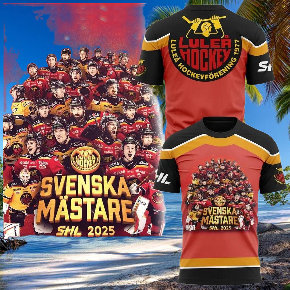Lulea HF Svenska Matare 2025 T Shirt Presents For Hockey Fans Lulea HF Svenska Matare 2025 T Shirt Presents For Hockey Fans