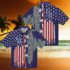 MLB Colorado Rockies Stitched Flag Hawaiian Shirt   Blue Tropical Shirt for Baseball Fans