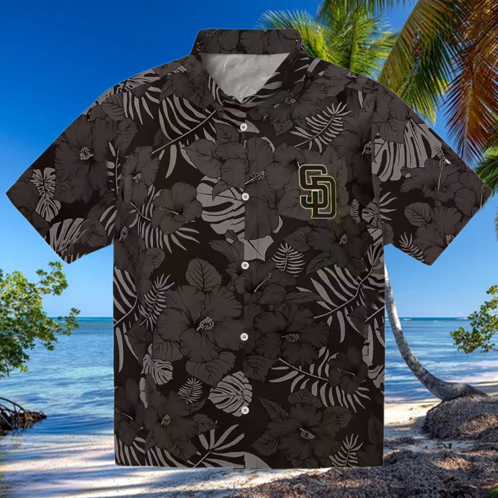 MLB San Diego Padres Jungle Vibes Brown Hawaiian Shirt Summer Beach Shirt for Fans MLB San Diego Padres Jungle Vibes Brown Hawaiian Shirt Summer Beach Shirt for Fans
