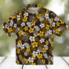 Trendy New York Mets Floral Blue Hawaiian Shirt   Custom MLB Team Shirt for Fans