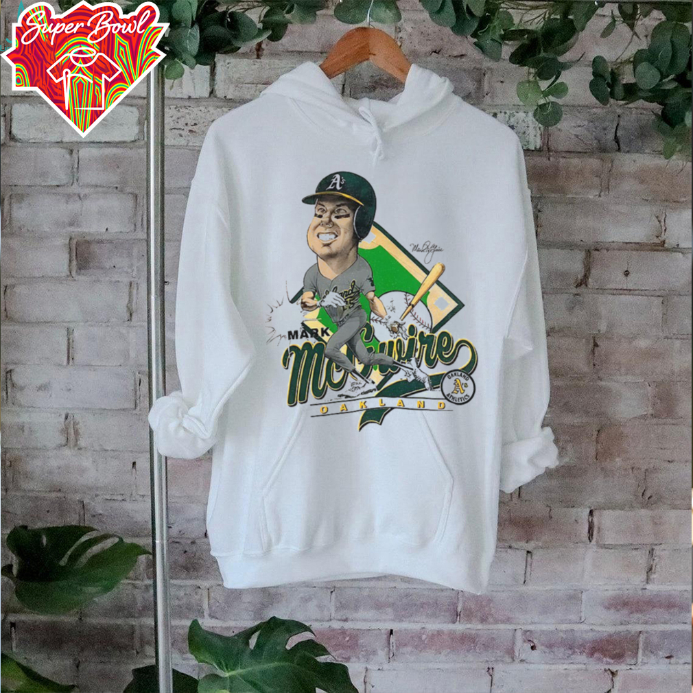 Mark McGuire Oakland A’s Athletics caricature vintage shirt Mark McGuire Oakland A’s Athletics caricature vintage shirt