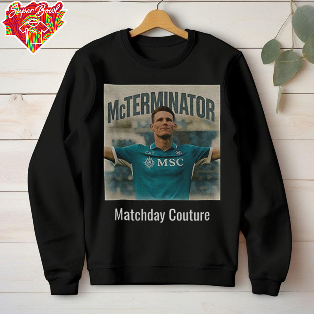 McTominay McTerminator Serie A Napoli Matchday Couture shirt McTominay McTerminator Serie A Napoli Matchday Couture shirt