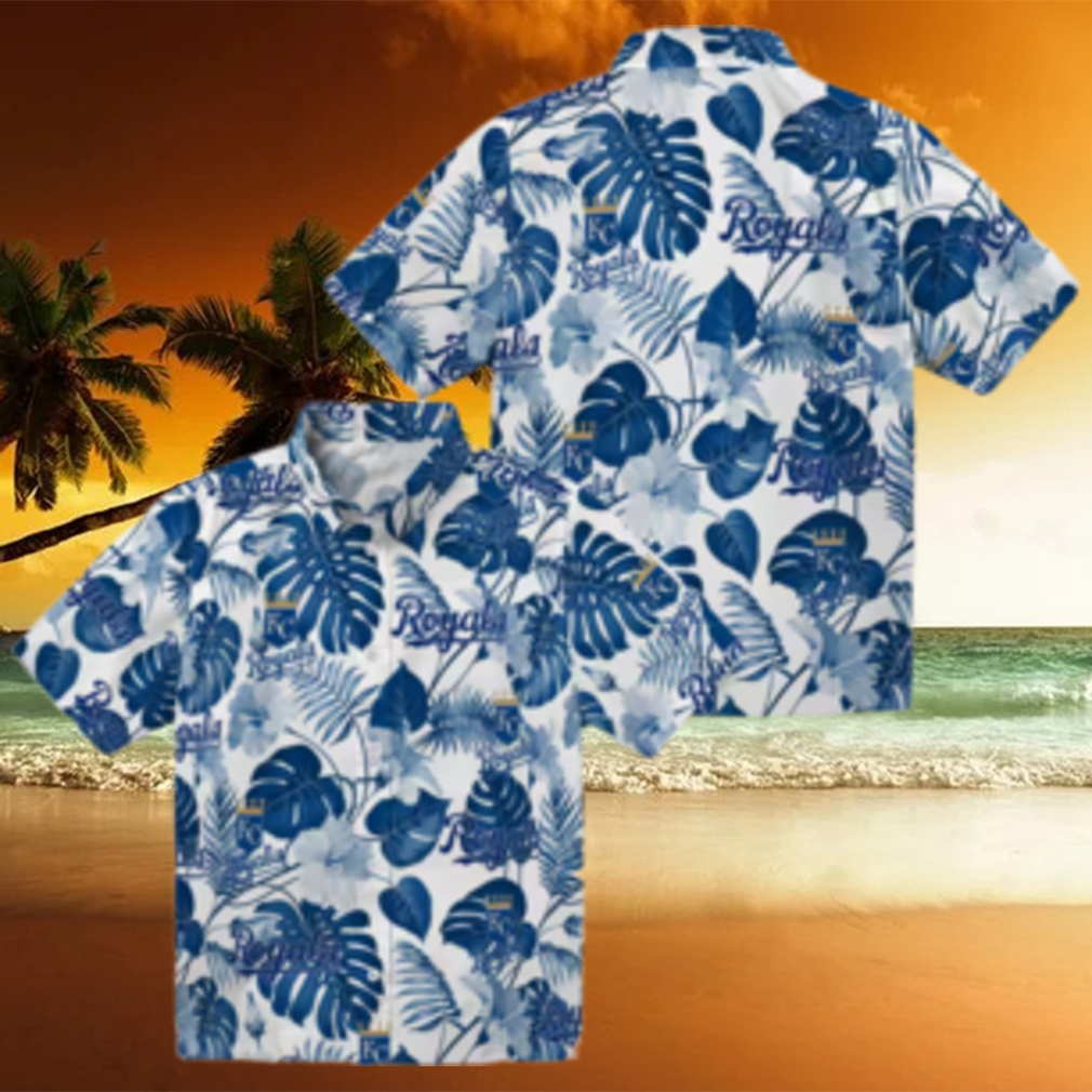 Men's Kansas City Royals Floral Hawaiian Shirt Limited Edition Baseball Fan Apparel Men's Kansas City Royals Floral Hawaiian Shirt Limited Edition Baseball Fan Apparel