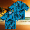 Yoda Green Dodgers Aloha Hawaiian Shirt   Official Tropical MLB Fan Apparel