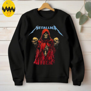 Metallica M72 North American Tour 2025 Schedule Skeleton Witch I Am The Blood I Am Release Two Sided Unisex T Shirt
