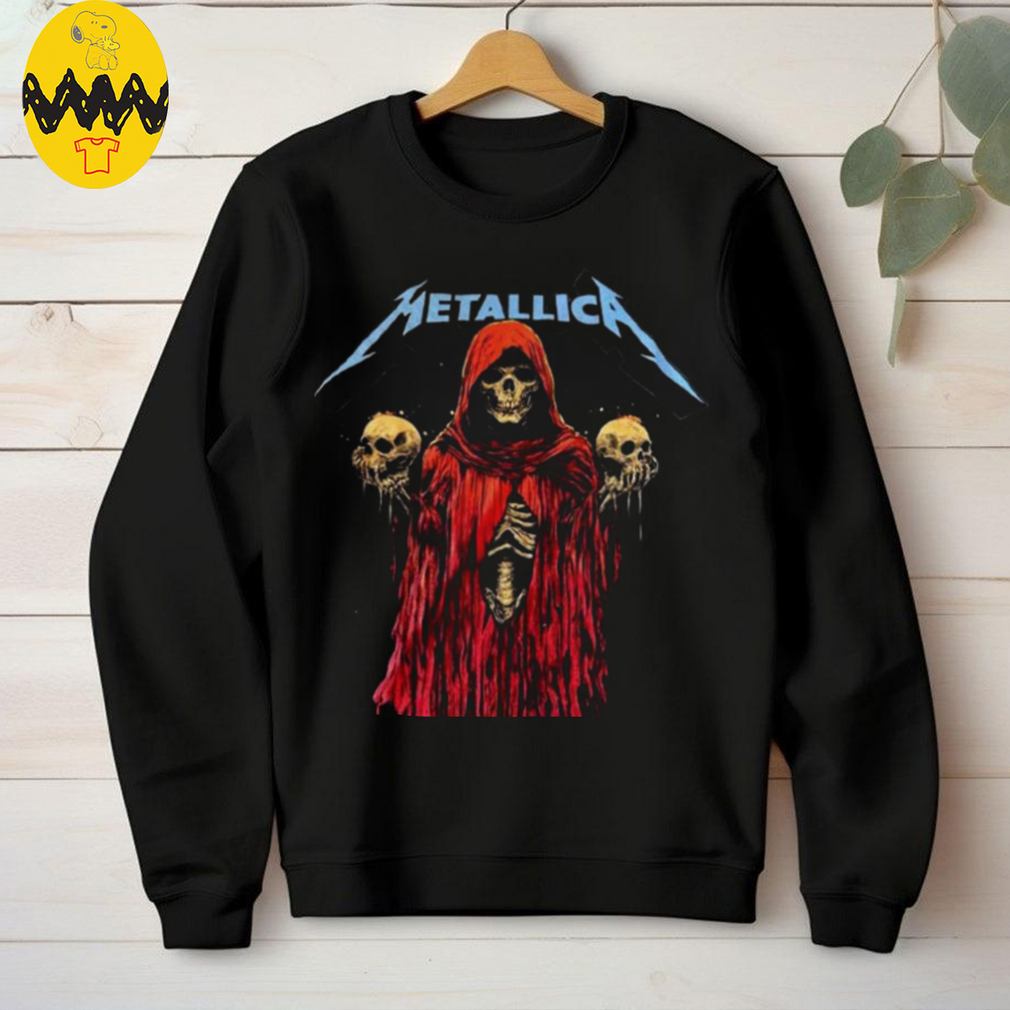 Metallica M72 North American Tour 2025 Schedule Skeleton Witch I Am The Blood I Am Release Two Sided Unisex T Shirt Metallica M72 North American Tour 2025 Schedule Skeleton Witch I Am The Blood I Am Release Two Sided Unisex T Shirt