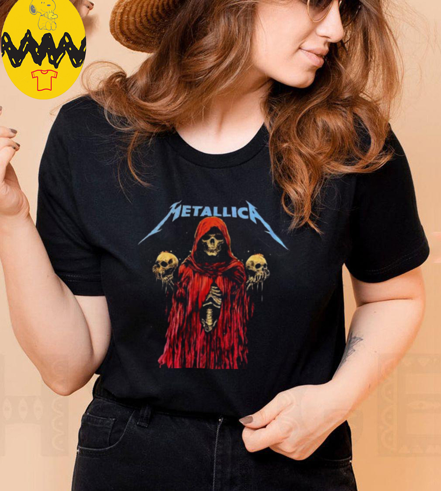 Metallica M72 North American Tour 2025 Schedule Skeleton Witch I Am The Blood I Am Release Two Sided Unisex T Shirt Metallica M72 North American Tour 2025 Schedule Skeleton Witch I Am The Blood I Am Release Two Sided Unisex T Shirt