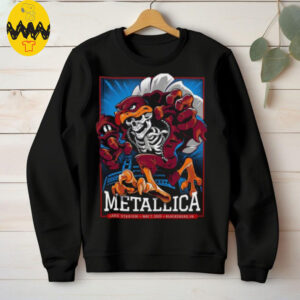 Metallica M72 Virginia Tech At Lane Stadium In Blacksburg Virginia United States On May 7 2025 M72 World Tour Unisex T Shirt
