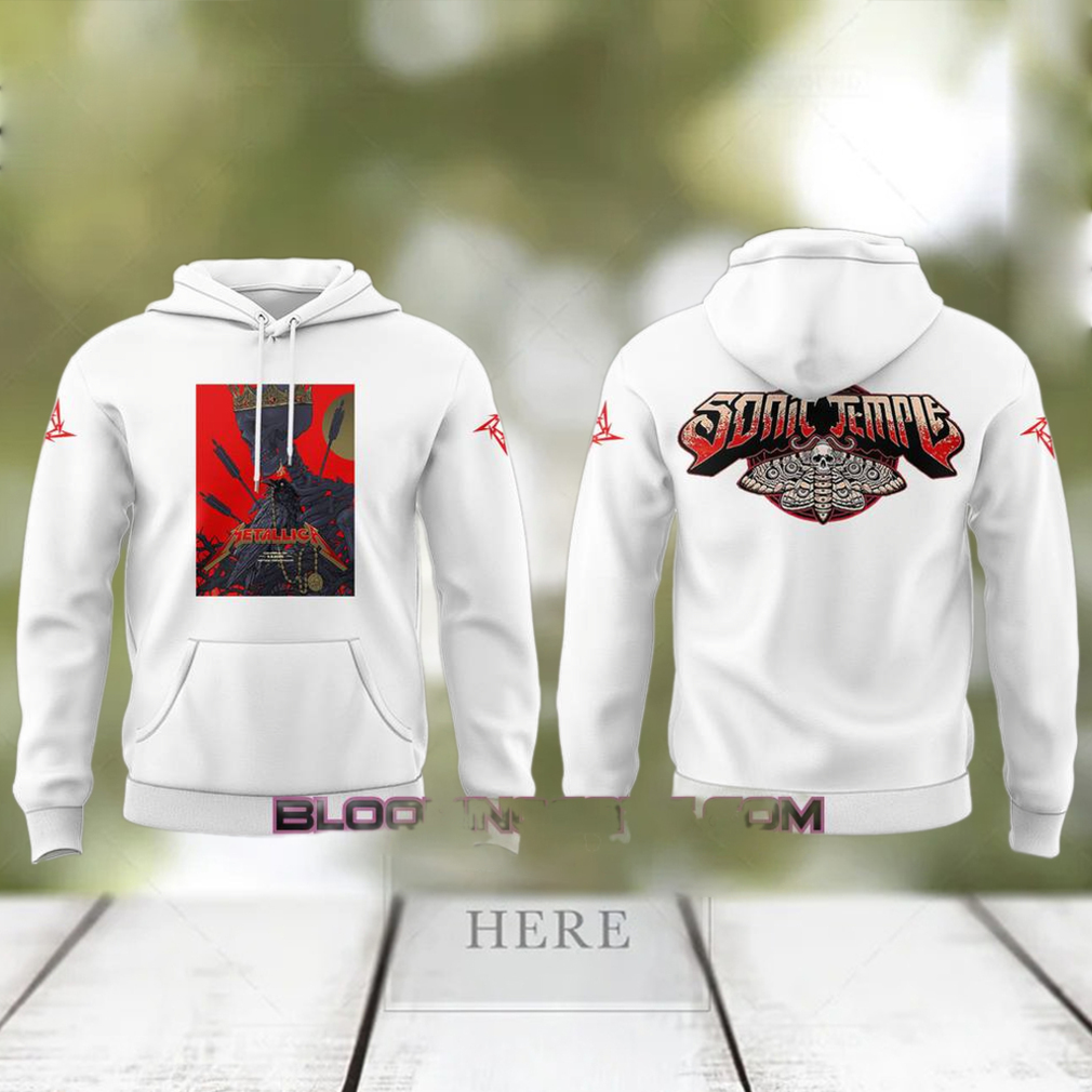 Metallica Music Concert Sonic Temple Limited Edition Hoodie Metallica Music Concert Sonic Temple Limited Edition Hoodie