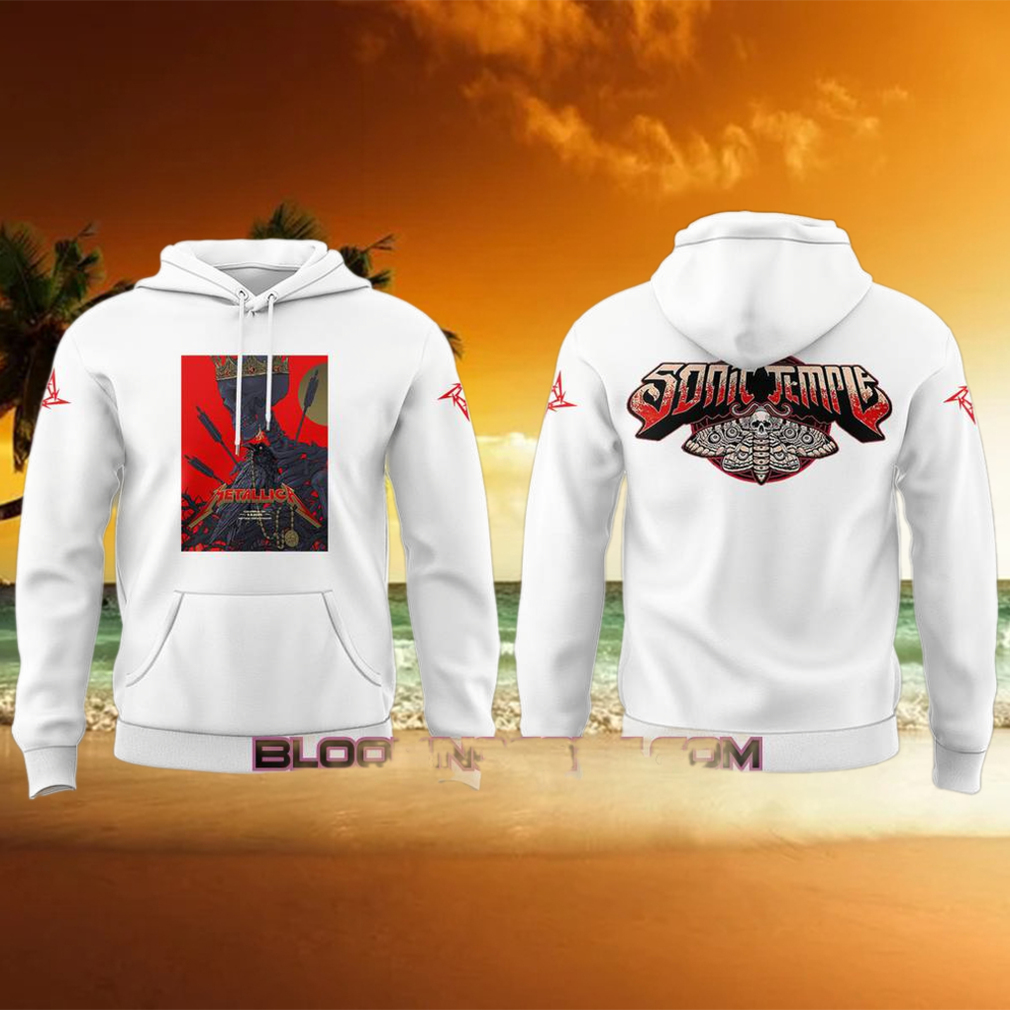 Metallica Music Concert Sonic Temple Limited Edition Hoodie Metallica Music Concert Sonic Temple Limited Edition Hoodie