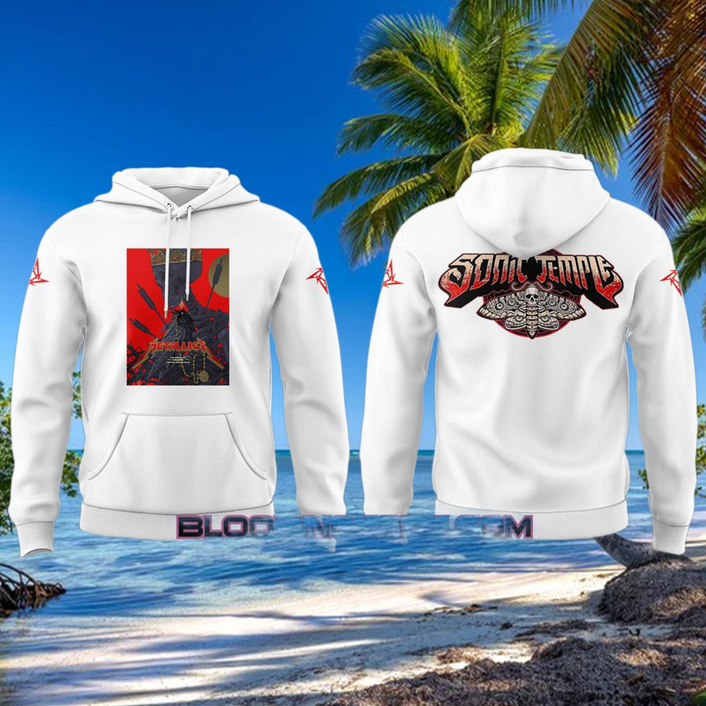 Metallica Music Concert Sonic Temple Limited Edition Hoodie Metallica Music Concert Sonic Temple Limited Edition Hoodie