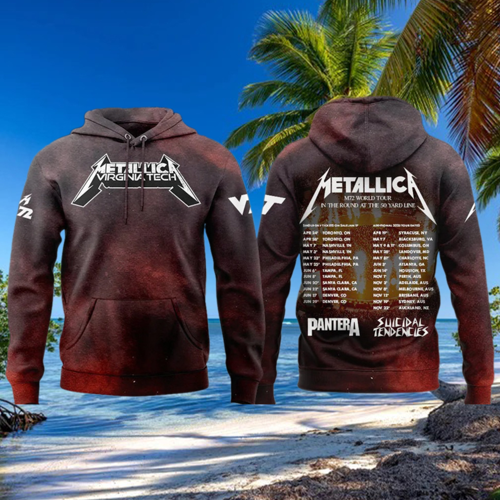 Metallica x Virginia Hoodie Gifts For Music Lovers Metallica x Virginia Hoodie Gifts For Music Lovers