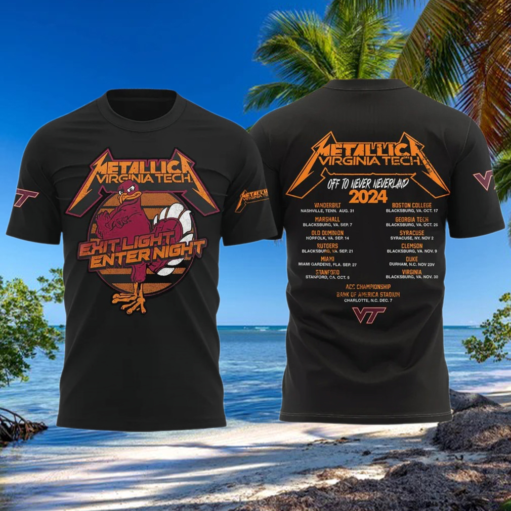 Metallica x Virginia Tech T Shirt Gifts For Someone Who Likes Music Metallica x Virginia Tech T Shirt Gifts For Someone Who Likes Music