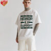 Miami Hurricanes 2025 Honor and Support shirt