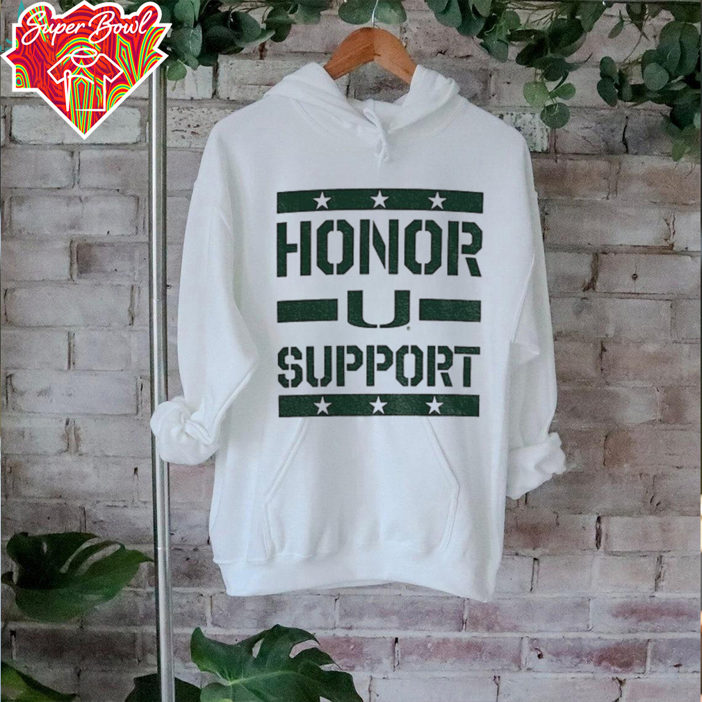 Miami Hurricanes 2025 Honor and Support shirt Miami Hurricanes 2025 Honor and Support shirt