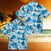 Official Kansas City Royals Hawaiian Shirt   MLB Floral Button Up, Chest Illusion