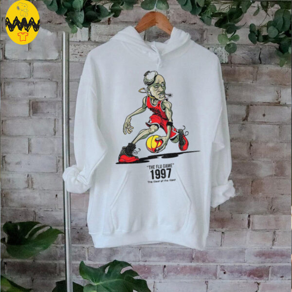 Michael Jordan Chicago Bulls NBA Basketball the flu game 1997 the illest of the illest shirt